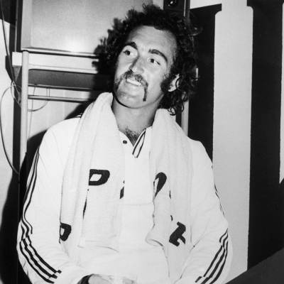 Mark Edmondson at the Australian Open in 1976
